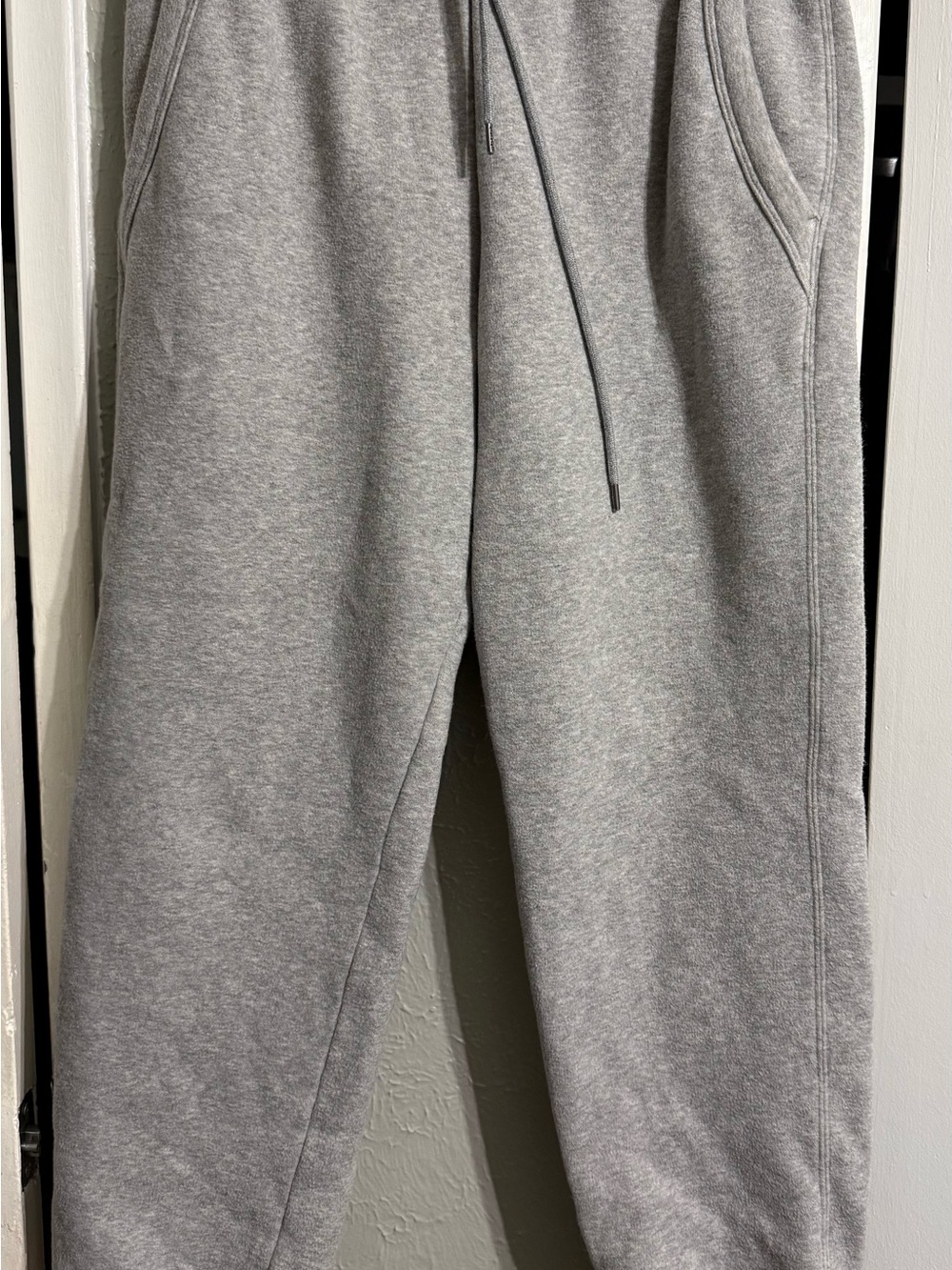 James Perse Heather Gray Men's Drawstring Joggers